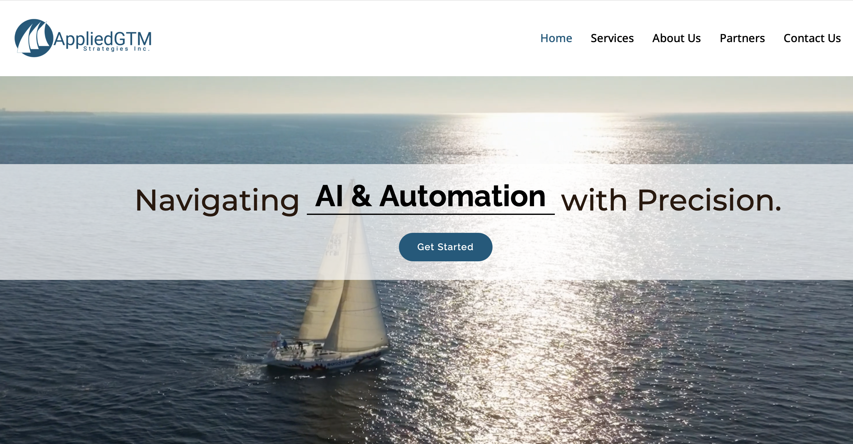AppliedGtm custom website project